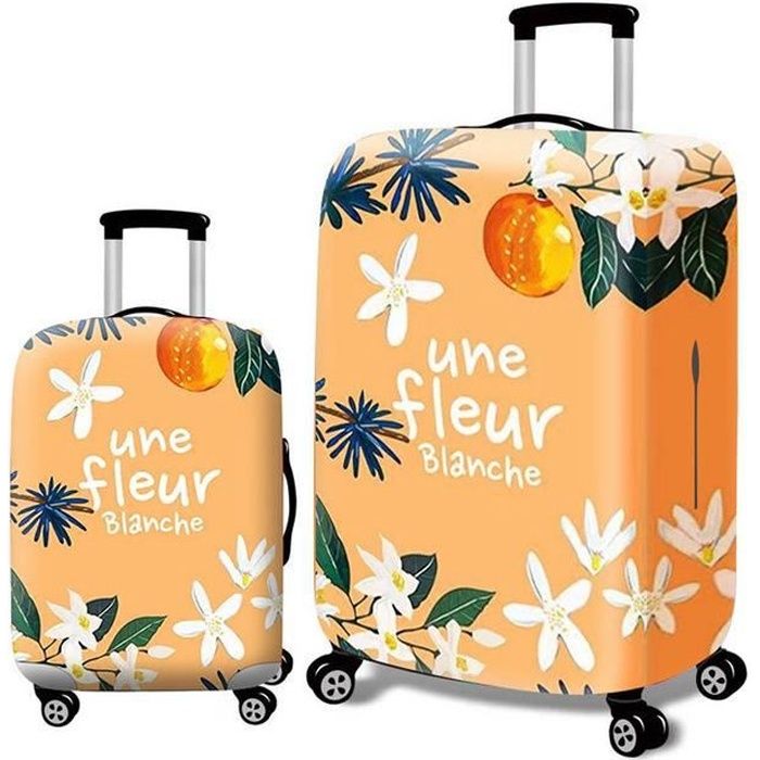 S.D. Maket Housse De Valise Élastique Noire XL 32" - Protection Bagage Voyage
