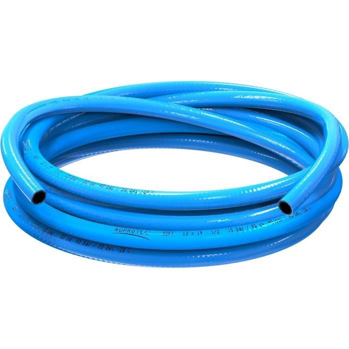 Tuyau D'air Comprimé Ewo FlexBlu – Int.13 Mm, Ext.21 Mm, 20 M, Résistant