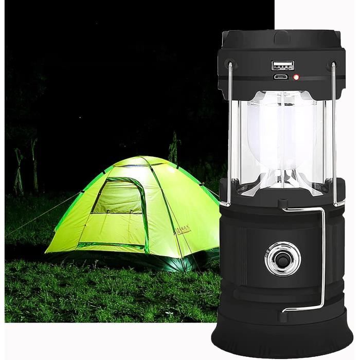Lanterne LED Rechargeable 6 Modes, Lampe De Camping 360° 200 Lumens Projecteur Led Portable Et Rechargeable Ultra Puissant Lampe De Camping 96796916