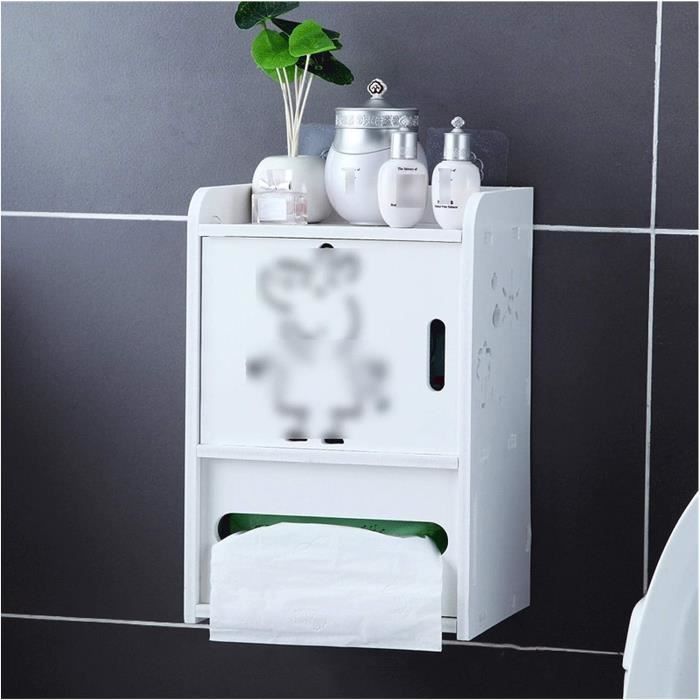 Porte Papier Toilette Chat Mignon - Support Rouleau Créatif Forme Chaton, Décoration Amusante Salle De Bain