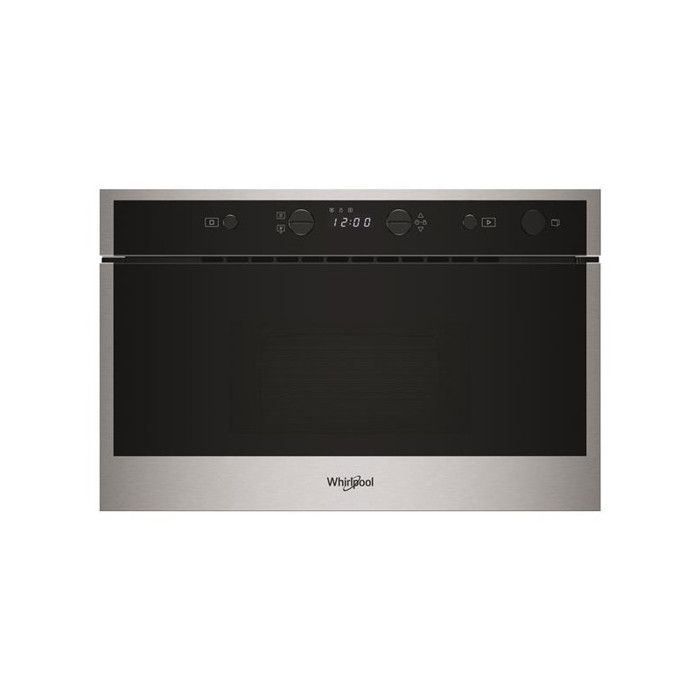 Micro-ondes encastrable inox solo 22 L plateau 25 cm - plats jusqu WHIRLPOOL - WMN461BXF