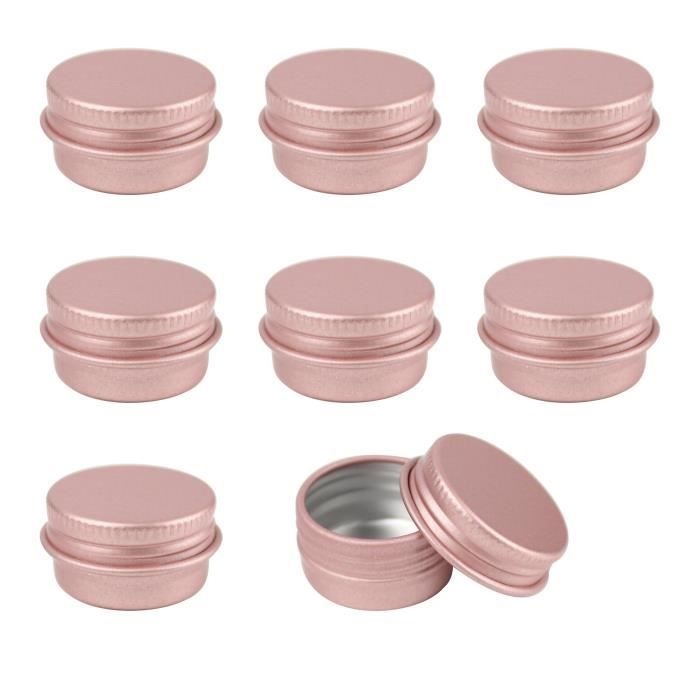 Boîte Aluminium Cœur 20 Ml - Emballage Romantique Pour Crèmes Et Baumes