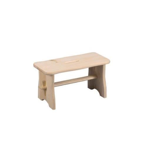 Lot De 3 Repose-pieds En Bois Blanc – Hauteur 20 Cm – Générique