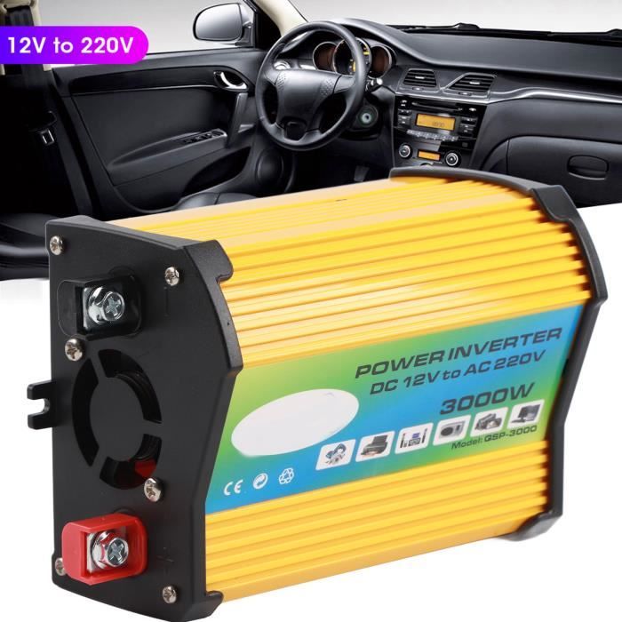 Convertisseur 300W 12V-220VAC + USB Futura Elettronica – Pour Auto, Bateau, Camping