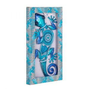 Décoration Murale En Métal Représentant Un Gecko, à Suspendre, Pour