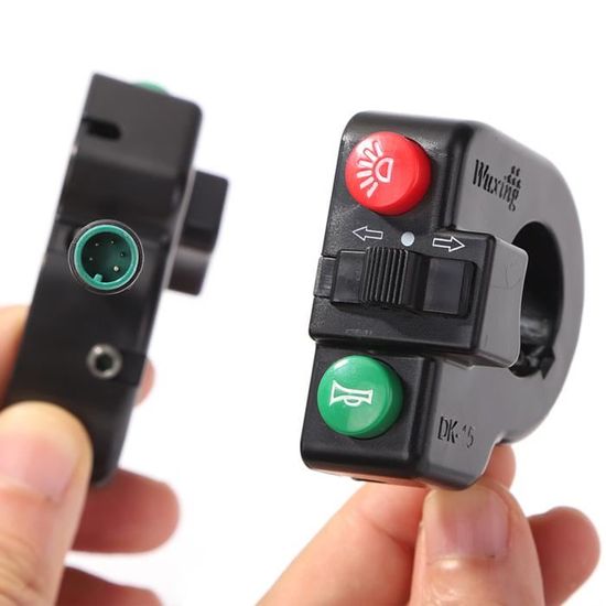 Interrupteur Robinet Klaxon 3 Broches Pour Scooter électrique - HMParts Neuf
