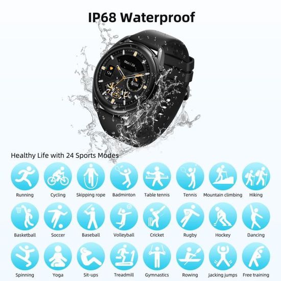 Montre Connect e intelligente 1.32