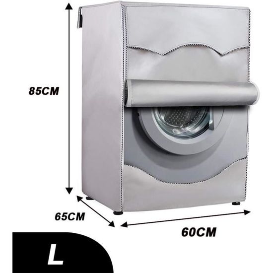 Linge de Coton Multi-usages Anti-poussière Housse de Protection  Réfrigérateur Lave-Linge Machine à Laver 55 x 130 cm - Cdiscount Maison