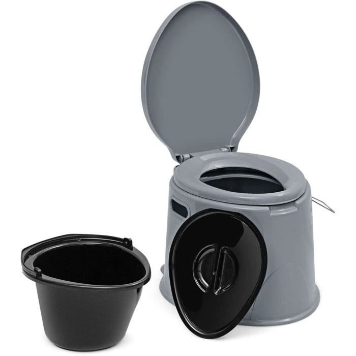 ALIGHTUP-WC Toilette Camping Portable 5L Réservoir à Déchets - Cdiscount  Bricolage