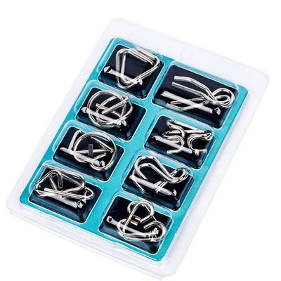 Casse-tête En Métal - Lot De 30 Puzzles En Fer - Jeu De Réflexion Pour Adultes Et Enfants - Défis Logiques
