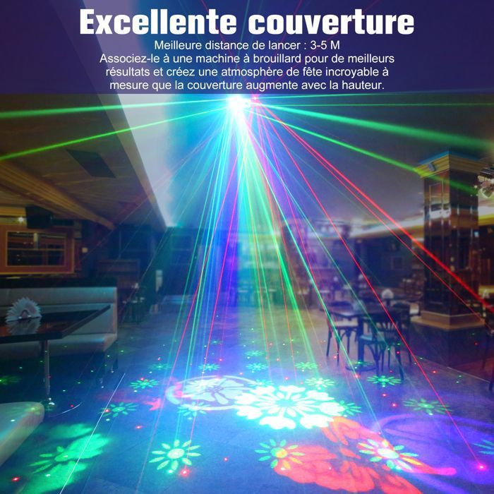 Jeu De Lumière LED NICOLS BSL 6 – Panneau Noir Pour Scène Ou DJ – Occasion