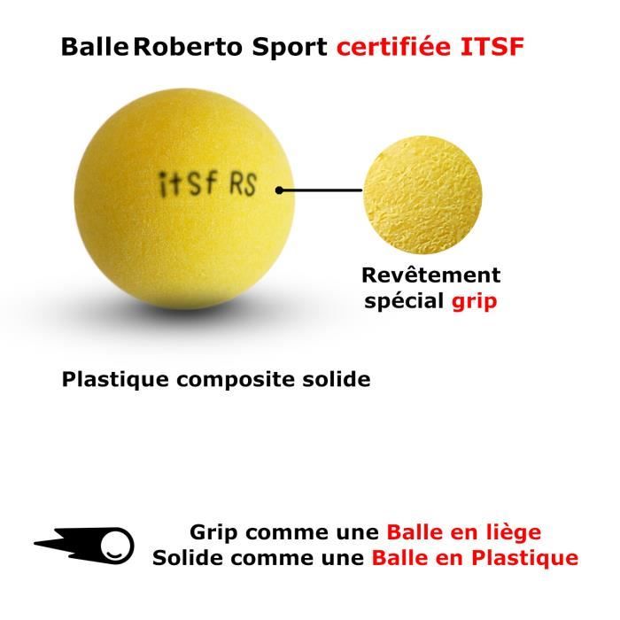 Kit Performance pour Babyfoot contenant 2 Balles ITSF RS, 1