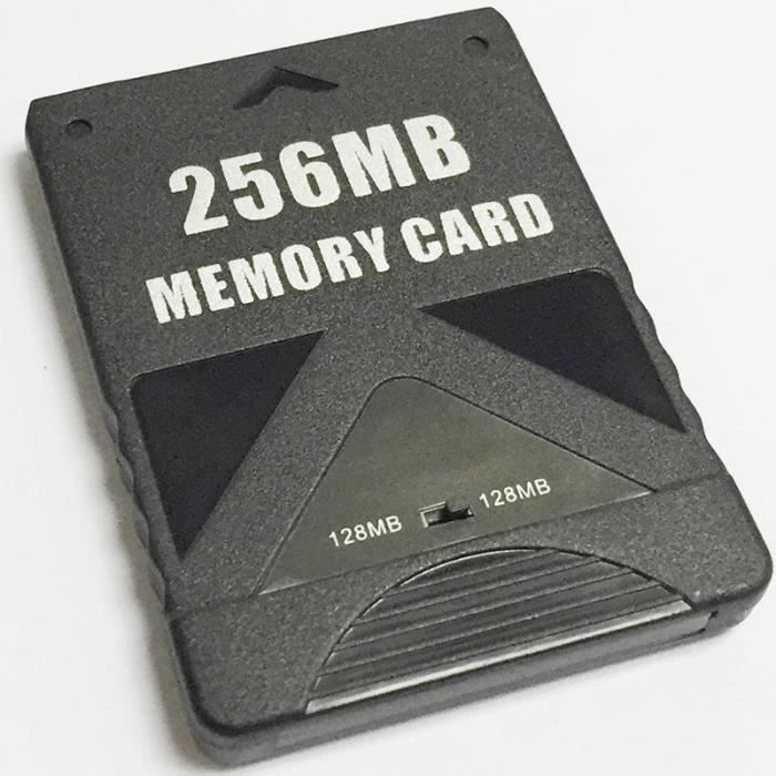 Carte mémoire 8M-256M haute vitesse pour jeux PS2 Sony Playstation 2