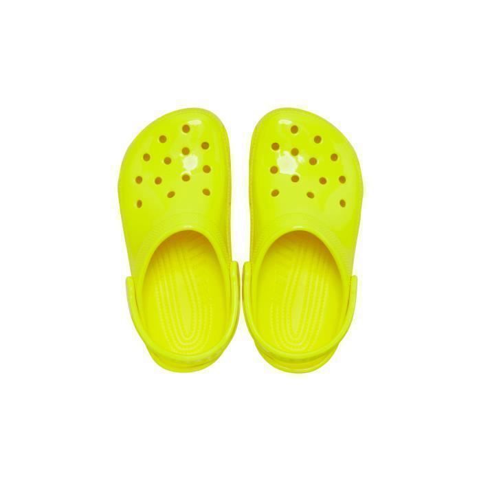 Crocs jaune fluo discount