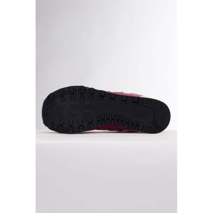 Chaussures Homme New Balance 574 Bordeaux Lacets Textile Bordeaux Cdiscount Chaussures