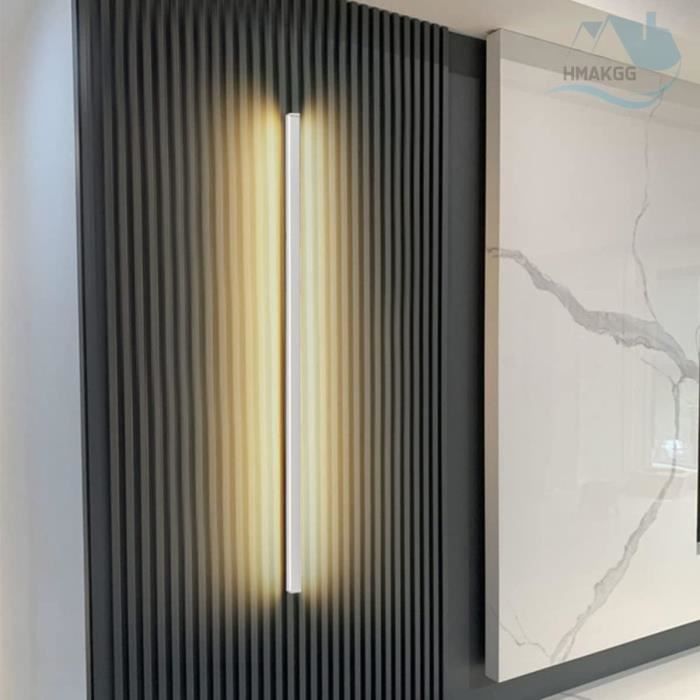 HMAKGG LED Lampe Murale Longue Chambre Applique Murale Intérieur