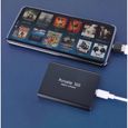 Disque Dur Externe Portable SSD 2 To avec étui de Protection super mini HDD USB 3.1 2TB 75x58x10mm Noir-3
