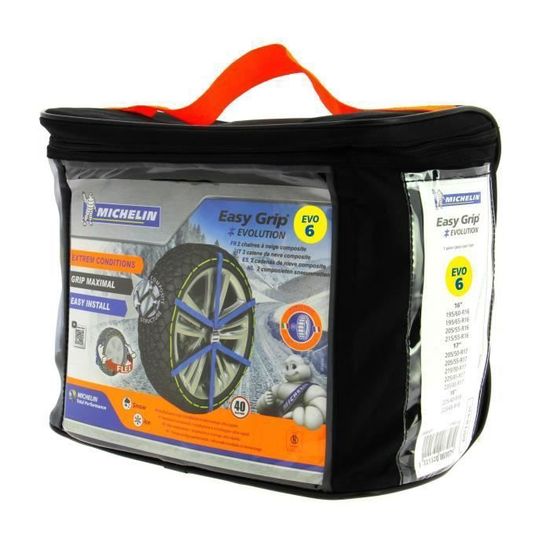 MICHELIN Chaines à neige Easy Grip Evolution 6 Cdiscount Auto