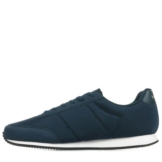 Chaussures le coq sportif racerone nylon patent noir doré sale