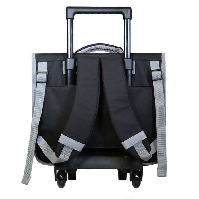 BAGTROTTER Cartable à roulettes 38 cm Disney Star Wars Noir Noir
