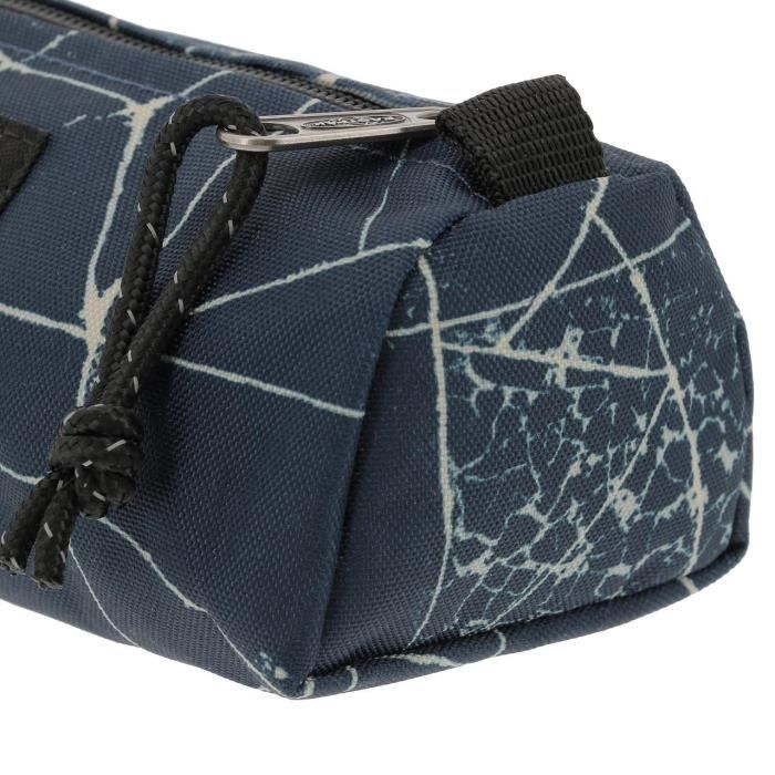 Trousse a crayons Benchmark cracked blue Eastpak UNI Bleu Marine Bleu Nuit Cdiscount Bagagerie Maroquinerie