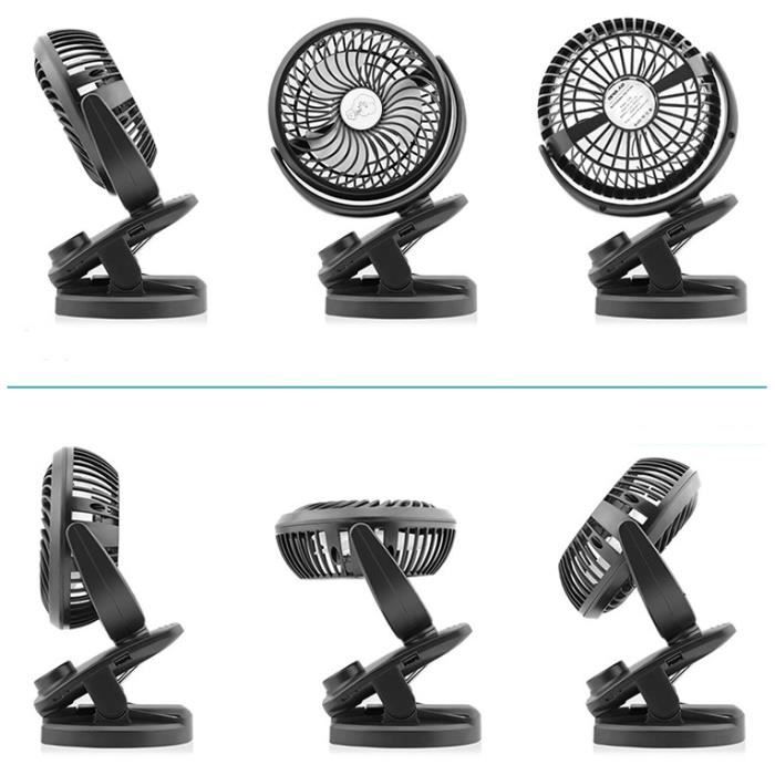 Ventilateur Brumisateur Portable USB Rechargeable - 4 Vitesses, Réservoir D'eau, 16x7x4 Cm - Pour Voyage, Bureau, Extérieur