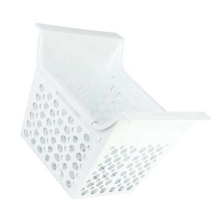 Lot De 4 Paniers Congélateur Empilables - Rangement Fil Métallique 37,2x18,8x14 Cm - Organisation Surgelés
