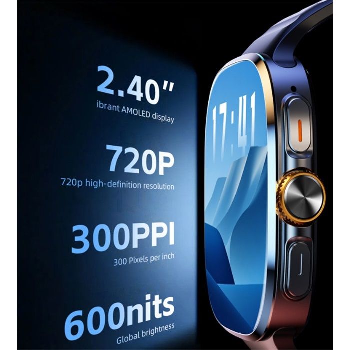 Montre Connectée 2.05 Appels Bluetooth Suivi Santé Montre Connectée 2.05 Appels Bluetooth Suivi Santé