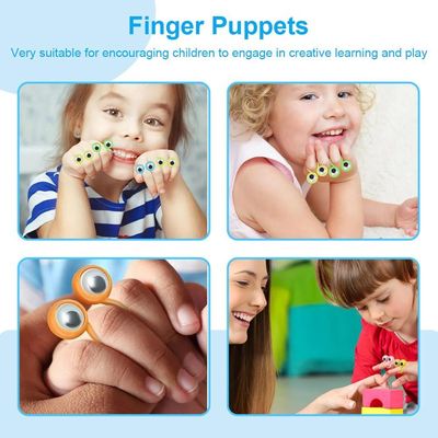 TENGWA Coloré Doigt Jouet Yeux 100 Pièces Marionnettes à la Main Couleurs mélangées Yeux Doigt Marionnette Sac Faveur Jouet Enfants Anniversaire Fête TENGWA Coloré Doigt Jouet Yeux 100 Pièces Marionnettes à la Main Couleurs mélangées Yeux Doigt Marionnette Sac Faveur Jouet Enfants Anniversaire Fête