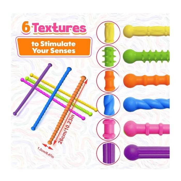 Kit de 8 fidget sensoriels - Jouet créatif et éducatif- Jeux de récré Kit de 8 fidget sensoriels - Jouet créatif et éducatif- Jeux de récré