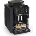 KRUPS Machine à café grains, Broyeur automatique, Réglages personnalisés, Alertes lumineuses, Fabriqué en France, Sensation-0