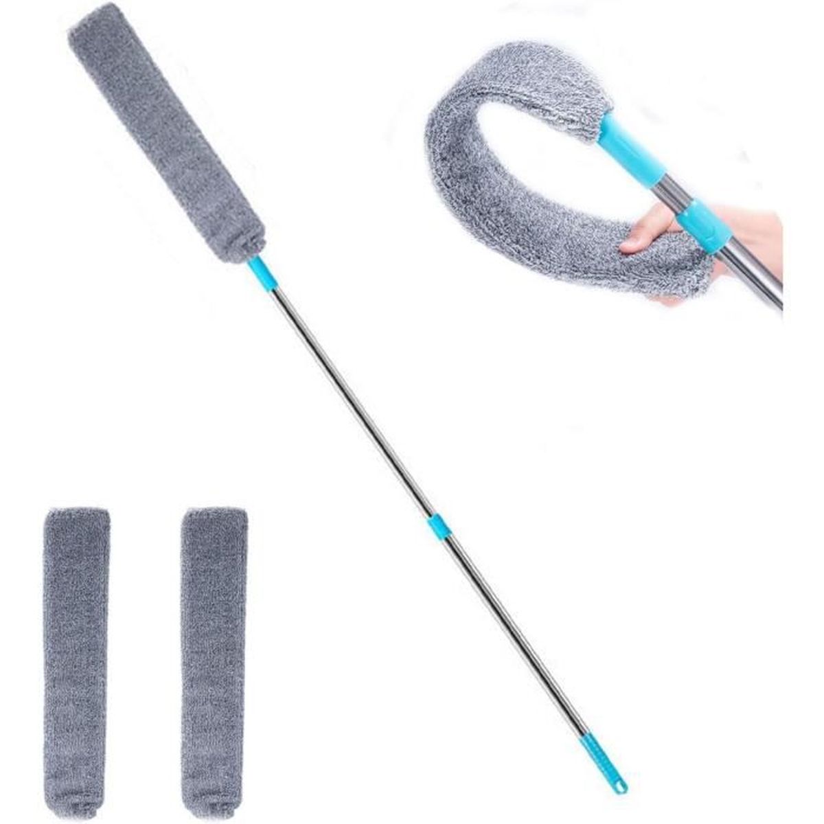 Retractable Gap Dust Cleaner Brush With Long Handle (30 To