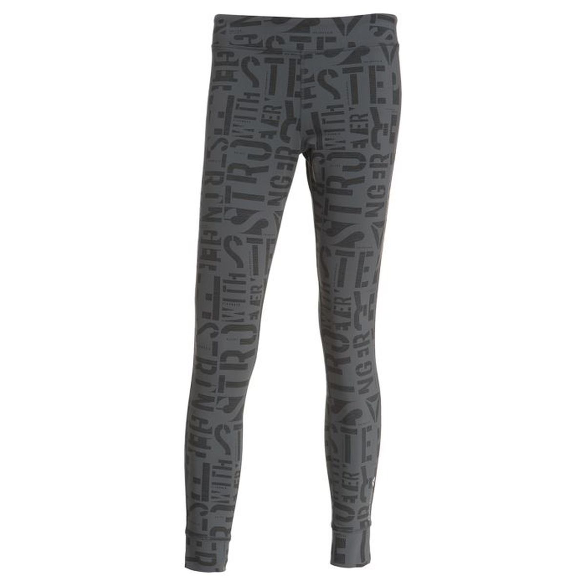legging reebok homme gris