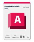 Autodesk Autocad 2025 - 1 An | Licence Officielle En Français - Windows|Mac - Version Téléchargement