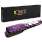 Lisseur Cheveux Professionnel Fer à Lisser KIPOZI anti frisottis Titane Plaques en Céramique extra larges pour cheveux épais-Violet