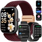 WENZYLIQUOX Montre Connectée Femme Sport Tracker d'activité Homme Appel Bluetooth,1.91"Alexa intégrée IP68 SpO2 Smartwatch Android iOS
