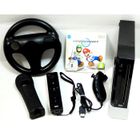 Console de jeu - Nintendo - WII - Édition Mario Kart - Couleur Noir - Inclus Volant et Jeu