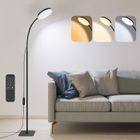 LAPAMAX Lampadaire sur pied à Colde Cygne,Lampes de lecture LED,10 Niveaux Luminosité &3 Tons Réglables, pour Chambre/Éclairage