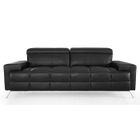 LA MAISON DU CANAPÉ Canapé 3 places Cuir JACOB - Angle Droit