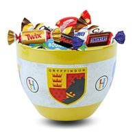 HARRY POTTER - Bol Maisons Poudlard garni de 15 Chocolats Celebrations - Licence Officielle - Idéal Pour la Fête des Mères