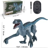 Dinosaure Télécommandé KEEJAA - Modèle Jouet - Garçon - Lumière et Son LED - Extérieur - 4 ans et plus