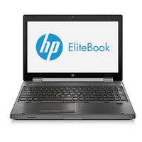 HP EliteBook 8570w, Intel® Core™ i7 de 3eme génération, 2,4 GHz, 39,6 cm (15.6\"), 1920 x 1080 pixels, 4 Go, 500 Go