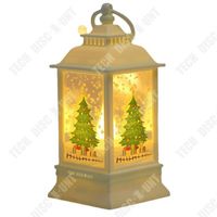 TD® Lanterne de neige du père noël, pendentif d'arbre de noël, ornements de fenêtre, fournitures de décoration de noël