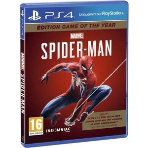 JEU PS4 Marvel's Spider-Man Game Of The Year Jeu PS4