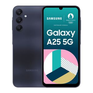 SMARTPHONE SAMSUNG Galaxy A25 5G Bleu Nuit 8Go Ram 256Go SM-A