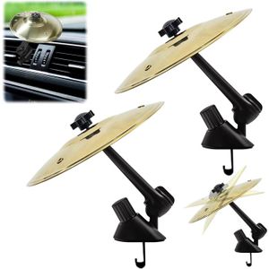 Lot De 2 Cymbales D'aération De Voiture - Mini Cymbales De Voiture