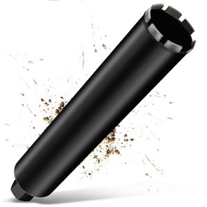 Couronne Diamant SDS Max 132mm - Taraud 1¼" UNC - Pour Béton Armé, Longueur 460mm - Perçage Humide/Sec
