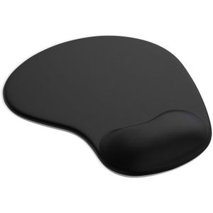ordinateur portable bureau CHUQING Tapis de souris ergonomique antidérapant avec repose-poignet en gel pour ordinateur noir 