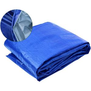 Bâches et cie - Bâche de protection 240g/m² Couleur Bleu Dimensions 10m x  12m