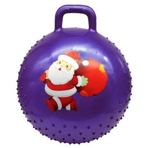 MEDECINE BALL Ballon de musculation - Medecine Ball - Thème de Noël - Ball de Yoga - Ballon léger antidérapant - Violet